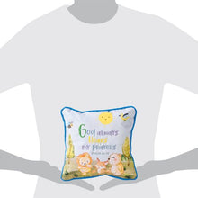 Inspirational Prayer Pillow - Blue
