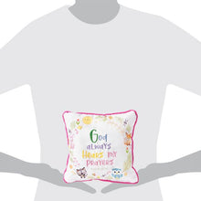 Inspirational Prayer Pillow - Pink