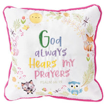 Inspirational Prayer Pillow - Pink