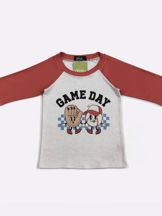Clover Cottage Gameday Buddies Boy Raglan
