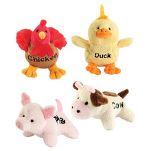 5-Piece Plush Barnyard Play Set With Animal Sounds