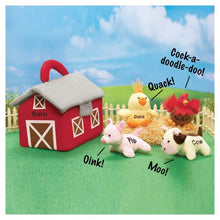 5-Piece Plush Barnyard Play Set With Animal Sounds