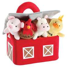 5-Piece Plush Barnyard Play Set With Animal Sounds
