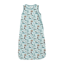 Kickee Pants Print Fluffle Sleep Bag in Fresh Air Fishing