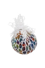 Vented Mesh Glittery Multicolor Water Bead Squishy Ball