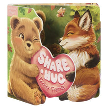 Share a Hug Forest Friends Board Book with Interactive Flaps