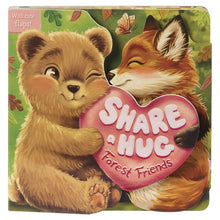 Share a Hug Forest Friends Board Book with Interactive Flaps