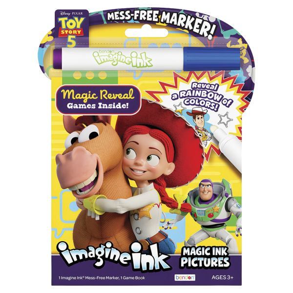 Imagine Ink Mess-Free Game Book - Toy Story 5