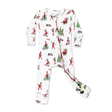 Bellabu Bear Christmas Pajamas: The Elf On the Shelf Bamboo Convertible Sleepwear