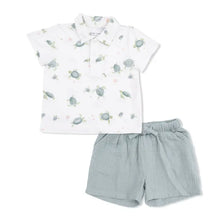Angel Dear Sea Turtles - Polo with Casual Short