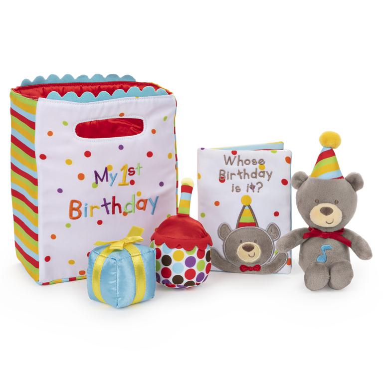 GUND - My First Birthday Playset, 8 in