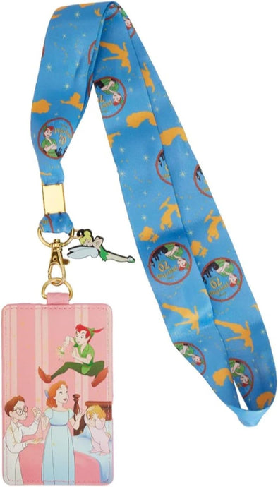 Loungefly Disney Peter Pan You Can Fly 70th Anniversary Lanyard with Cardholder