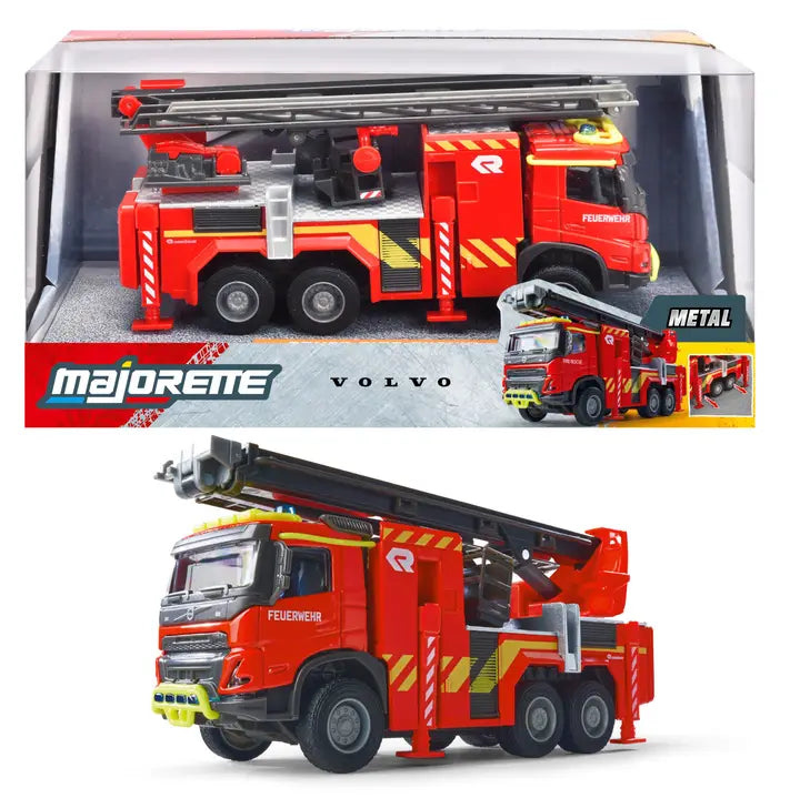Toysmith- Majorette Volvo Fmx Truck Fire Engine
