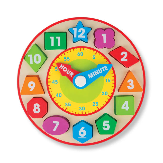 Melissa And Doug Shape Sorting Clock