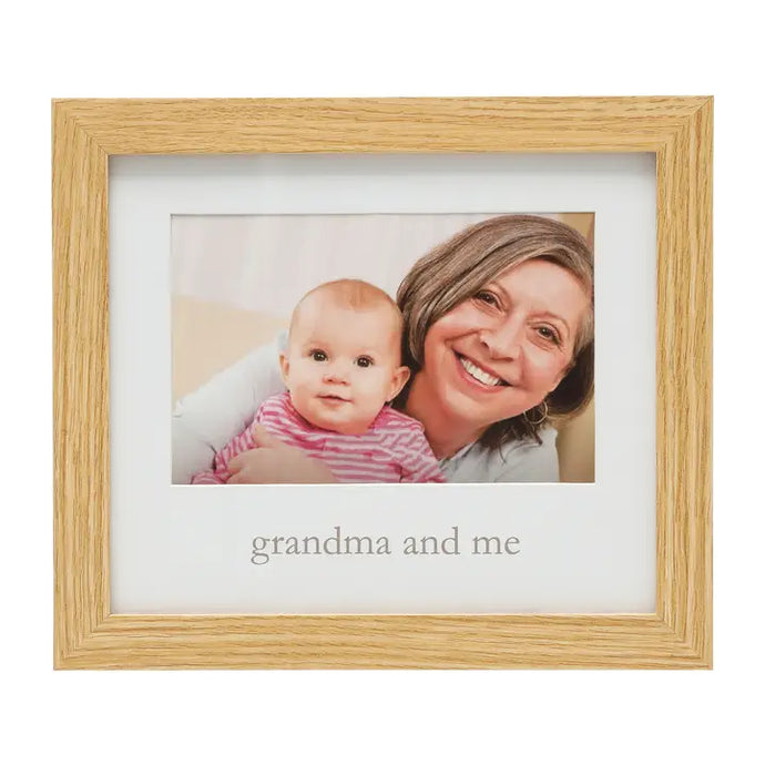 Kate & Milo Grandma and Me Picture Frame- Natural