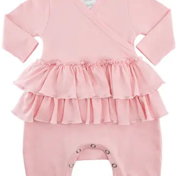 Lemon Loves Lime Layette Baby Maya Romper Rose Shadow (18-24MO)