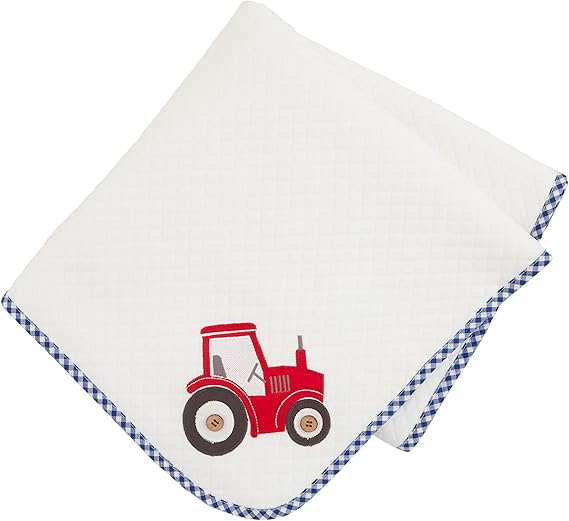 Mudpie Kids Tractor Blanket