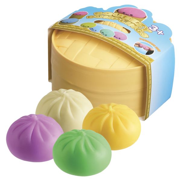 4-Piece Mini Squishy Dumplings