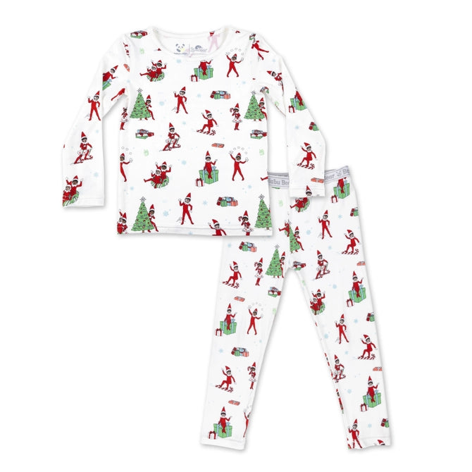Bellabu Bear The Elf On the Shelf Bamboo Kids Pajamas