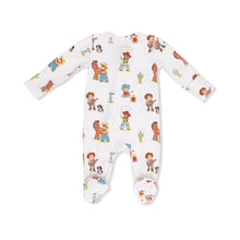 Angel Dear Vintage Cowboys - 2 Way Zipper Footie