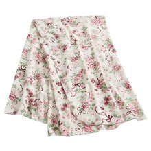 4-Piece Baby Bamboo Clothing Set with Blanket - Pink Flowers