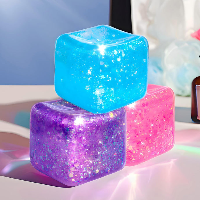 Glitter Cube (Slow Rise)