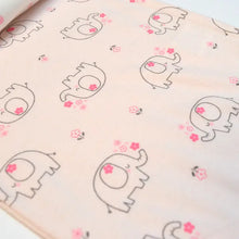 Pack of 3 Baby Elephant Puff Screen Print Pattern Bodysuits