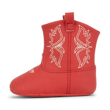 JuJuBe Eco Steps - Western Boot Cherry Red