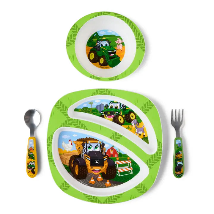 John Deere 4-Piece Feeding Set