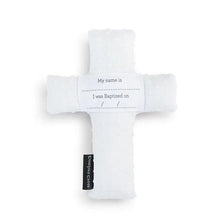 Blue Baptism Comfort Cross