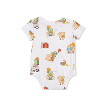 Angel Dear Avocado Toast - American Gothic - Short Sleeve Bodysuit