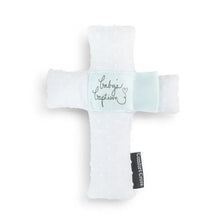 Blue Baptism Comfort Cross