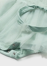 Mayoral Newborn Tulle Romper with Headband