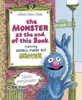 Jon Stone The Monster at the End of This Book Starring Lovable Furry Old Grover