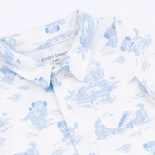 Angel Dear Puppy Toile Blue - Polo Shortie