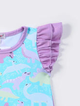 Clover Cottage Dino Baby Romper