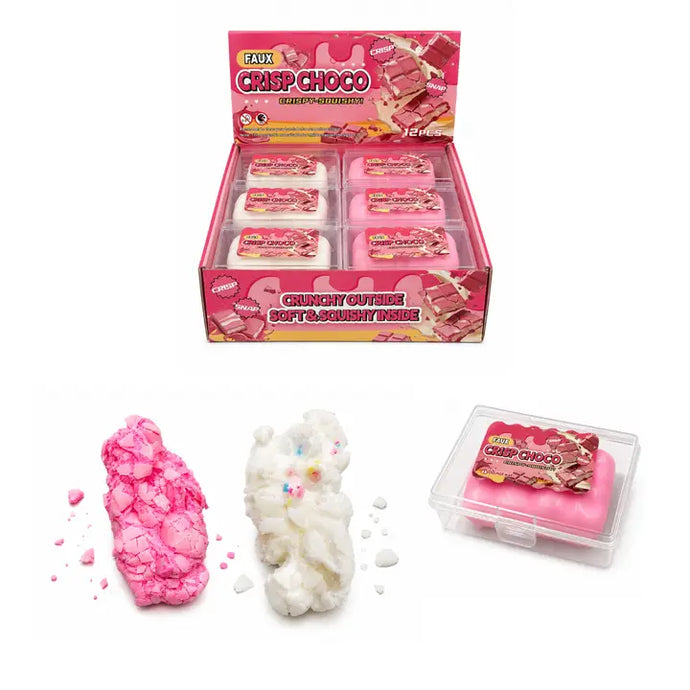 Faux Crisp Choco Squishy – Pink