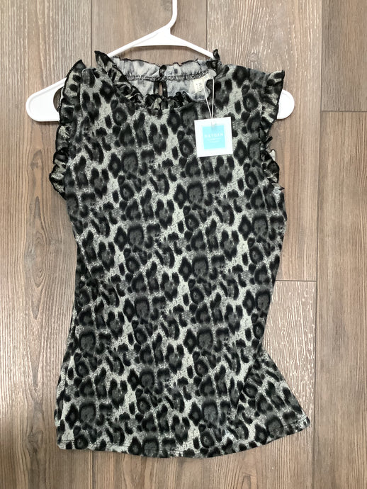 Hayden Women's Black Leopard Sleeveless Top