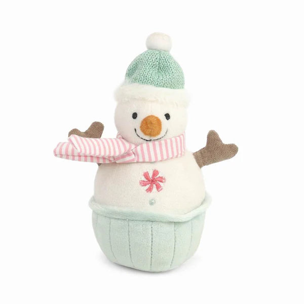 Mon Ami Mini Ami Snowman Cupcake Chime Toy