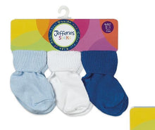 Jefferies Socks Classic Turn Cuff Bootie Socks 6 Pair Pack 0-9M