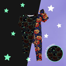 Gigi and Max Edward Zip Bamboo Glow in the Dark Sleepies Little Halloween