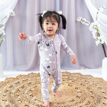 KYTE BABY Zippered Romper in Cherry Blossom