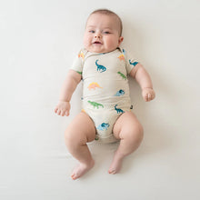 Kyte Baby Bodysuit in Ecru Roar