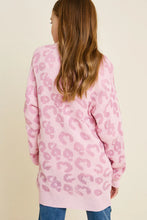 Hayden Women's Leopard Knit Open Front Cardigan