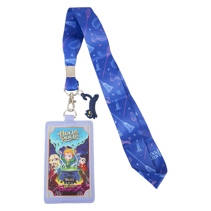 Loungefly Hocus Pocus Sanderson Sisters Lanyard with Card Holder