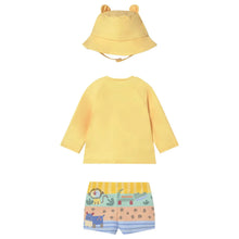 Mayoral Baby Boys Yellow Swim Shorts 3 Piece Set