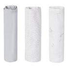 Mayoral Baby Muslin Swaddles 3 pack- Gray, Pink, or Blue