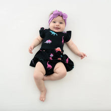 Kyte Baby Twirl Bodysuit Dress in Midnight Roar