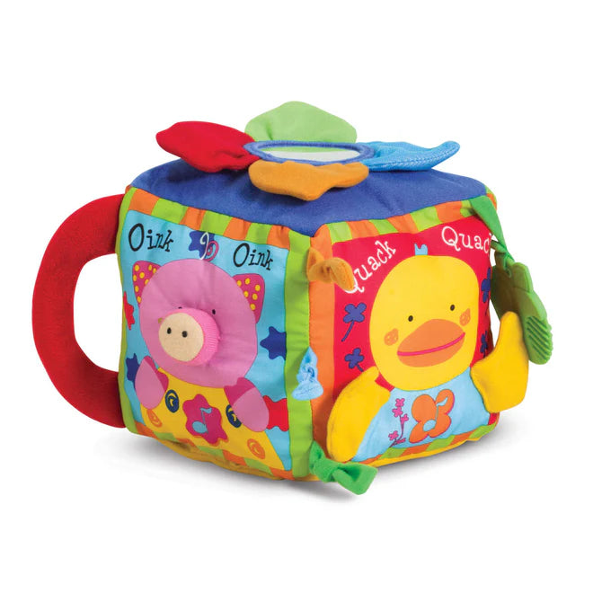 Melissa And Doug K’s Kids Musical Farmyard Cube Learning Toy