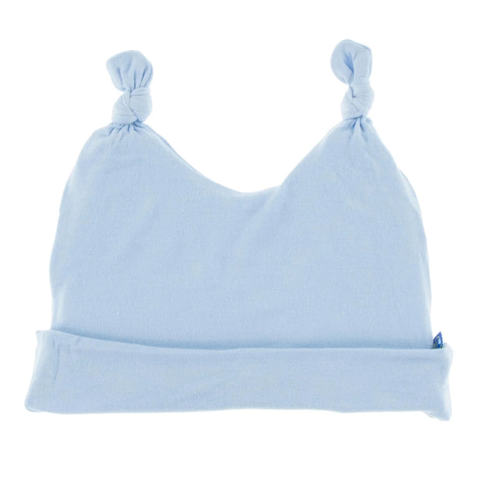 Kickee Pants Double Knot Hat in Pond (NB)